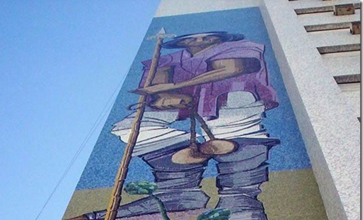 Santa Rosa Mural Llega a Santa Rosa el autor de uno de los murales más emblemáticos de ...