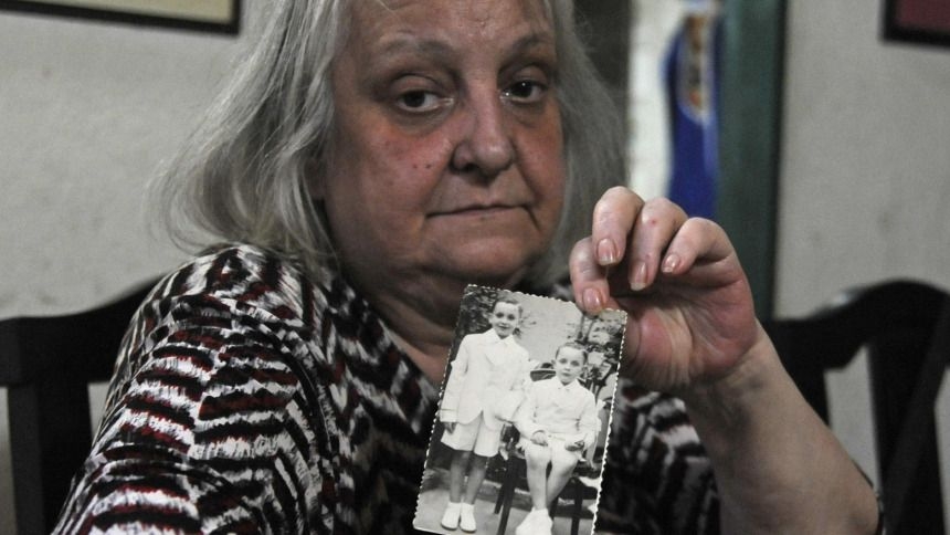 María Elena, la hermana del Papa