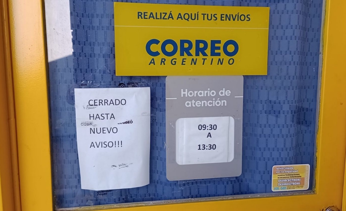 Rancul, otra sucursal del Correo Argentino que cierra