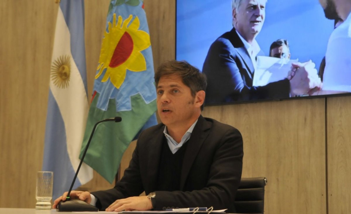 Kicillof en Santa Rosa: 